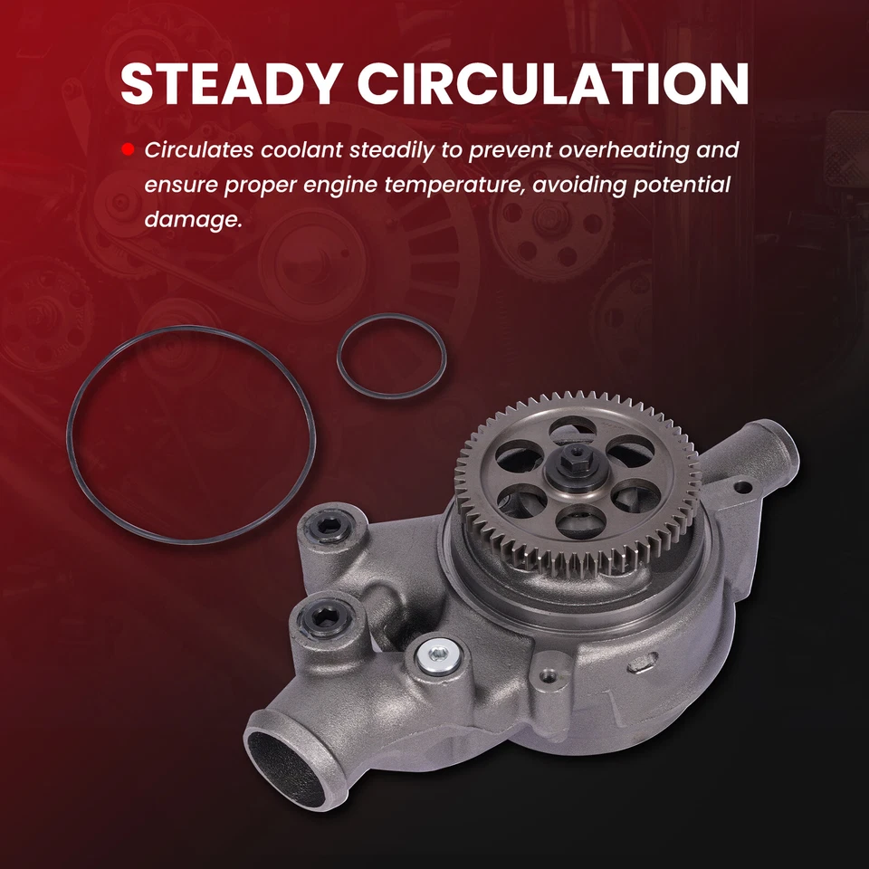 Bomba de agua 23522707 23526039 para camiones con motor Detroit Diesel serie 50 60 Foto 4 de 4