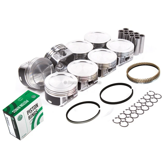 Pistons and Rings Non Power-Impoved fit 99-08 Ford 5.4L SOHC 16V - Image 2 of 4