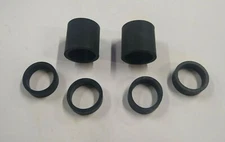 Replacement Footrest Foot Peg Rubber Ring Set For Harley Billet Forward Controls