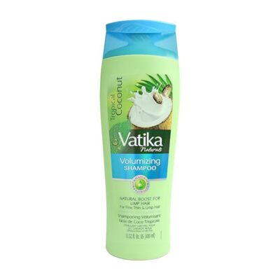 Dabur Vatika Naturals Tropical Coconut Volumizing Shampoo   Lightweight Formula