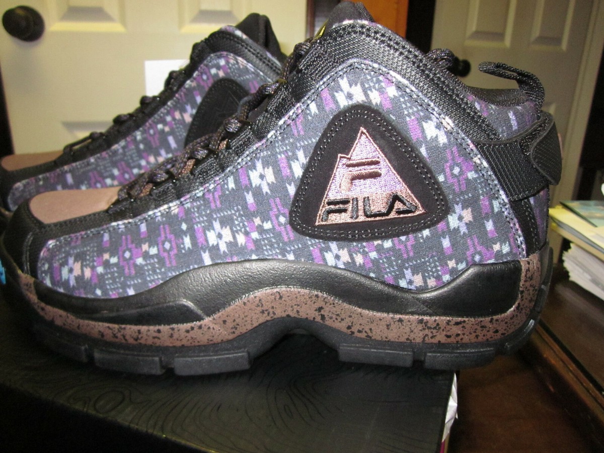 FILA Grant Hill 2 ブラック/パープル MENS FILA GRANT HILL 2 OUTDOOR. BLACK/PINECONE/ELECTRIC PURPLE