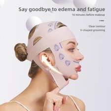 Face Lift Bandage V Shaper Mask Facial Slimming Double-layer Compression D SCH
