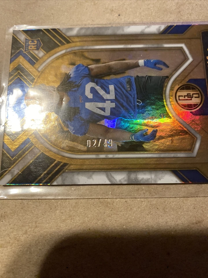 2023 Panini Gold Standard #137 Dorian Williams 02/49 - Image 2 of 3