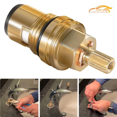 45882000 Hot Cartridge Replacement for Grohe Ceramic Cartridge, 1/2'' - 1/4 Turn