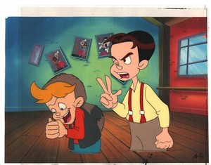 Back to the Future Original Production Animation Cel Universal 1991-2 b6014-15