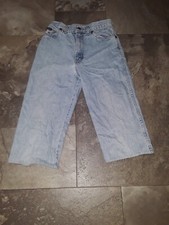Vintage Chic Kids Jeans Stone Wash Size 14 REG 90s USA MADE