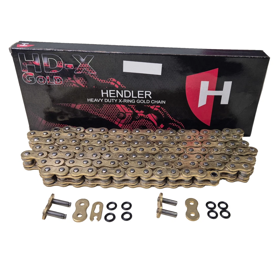 Cadena para KTM 250 MX 1989 oro X-Ring Hendler Foto 2 de 4