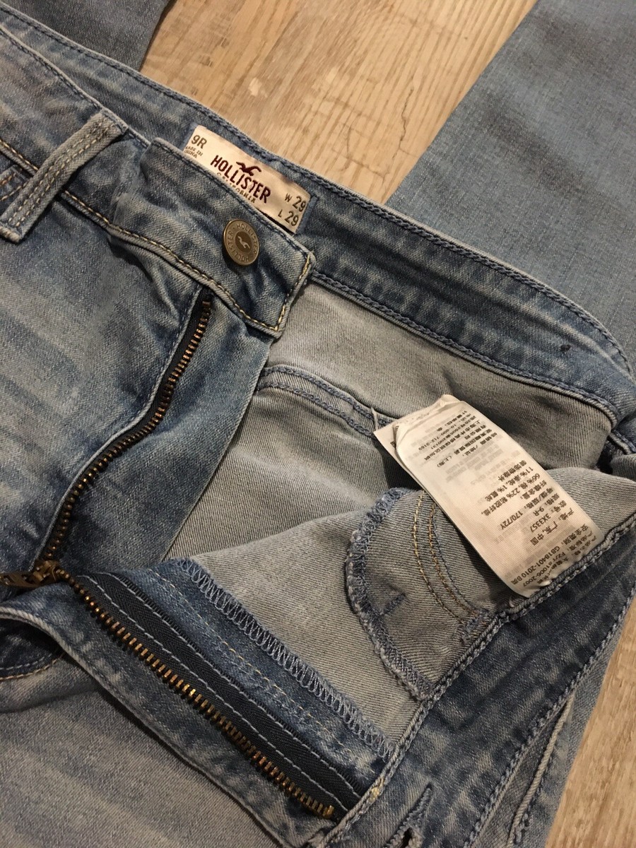 じゅん Hollister Skinny Denim Jeans Women's Size 9R Blue High Rise