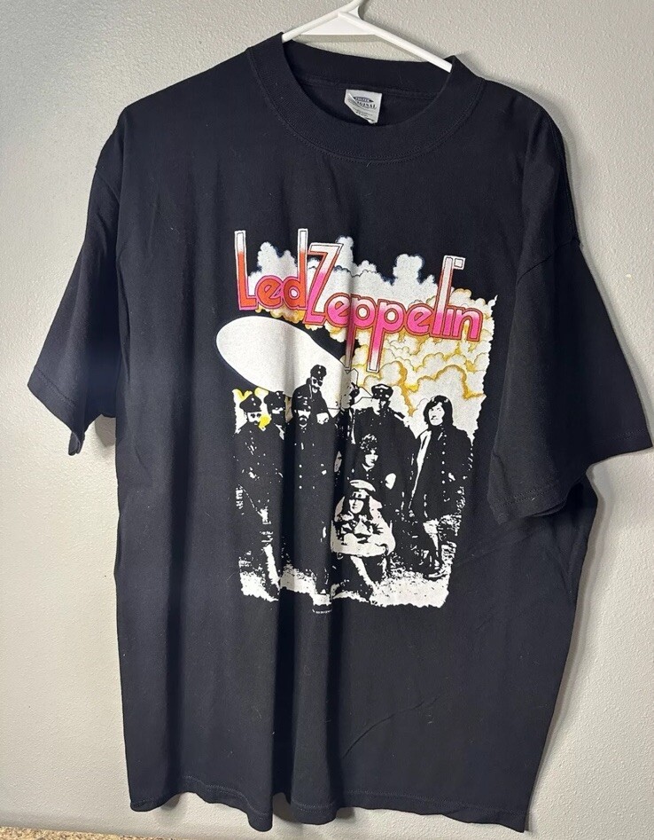 Tシャツ・カットソー [SLOPPY SECONDS] Led Zeppelin GREAT Vintage 1986 Led Zeppelin II Myth Gem T-Shirt - Size