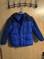 Boys wonder nation exclusive bubble puffer jacket Blue Size Small 6-7