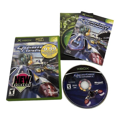Quantum Redshift (Microsoft Xbox, 2002) CIB Complete Tested Working Video Game