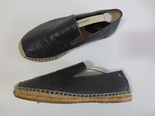 UGG Espadrillas Sandali Ciabatte 38-39 Nero Pelle Motivo Rettile /2n