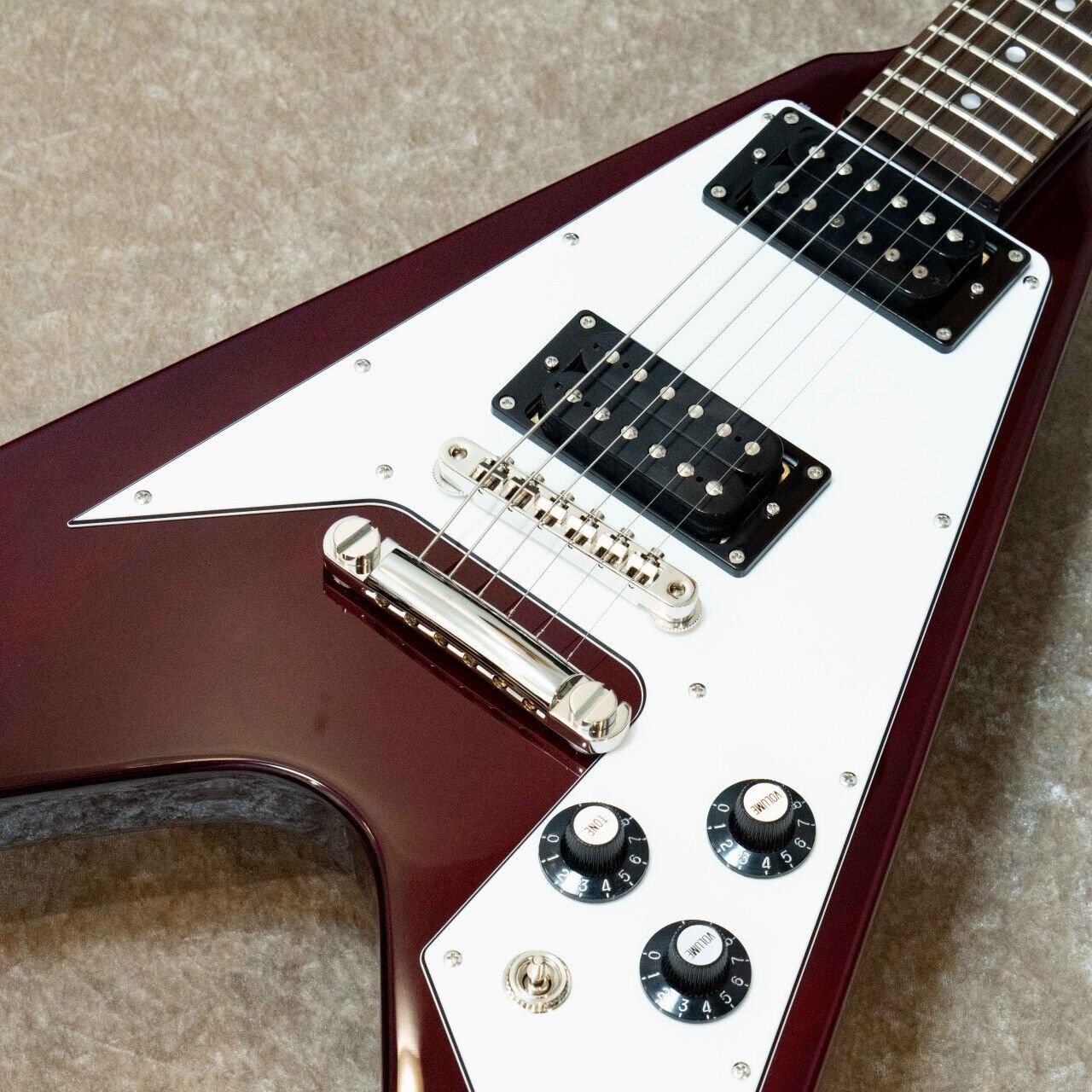 Edwards+Electric+Guitar+E-fv+120d+Flying+V for sale online | eBay