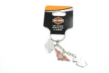 Harley-Davidson Logo Charm Metal Key Chain