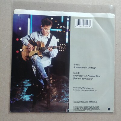 AZTEC CAMERA Somewhere In My Heart DJ PROMO 45 7