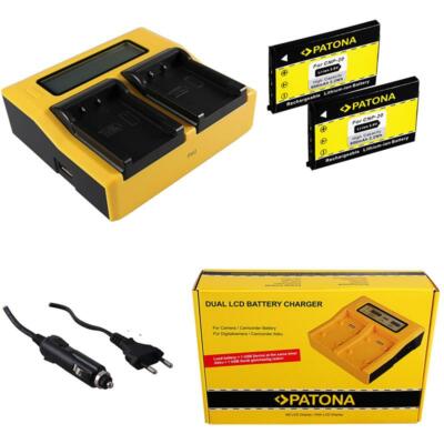 Caricatore USB Per Batterie Casio NP-130 - Compatibile Con Exilim EX