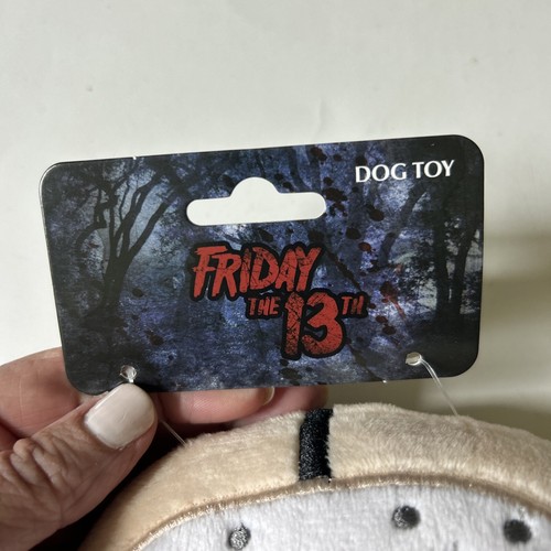 WB Fetch For Pet 9" Jason Vorhees Plush-Toy-Friday the 13th-Horror film char-NWT - Picture 4 of 5