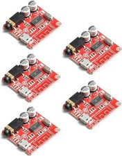 5Pcs Bluetooth Decoding Board XY-BT-Mini MP3 4.1 Amplifier Module...