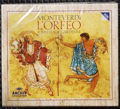 Monteverdi L' Orfeo Gardiner Neu! OVP CD