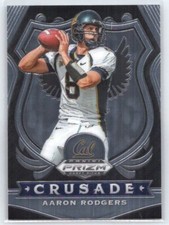 2020 Panini Prizm Draft Picks Aaron Rodgers #10 Crusade California Golden Bears