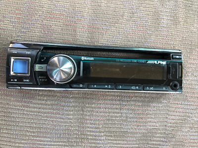 ALPINE CDE-133BT ヘッドユニット Alpine CDE-133BT CD receiver at Crutchfield