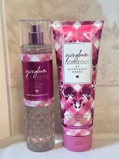 BATH & BODY WORKS GINGHAM GORGEOUS FRAGRANCE MIST BODY CREAM PICK 1 NEW 2024