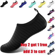 Womens Mens Swim Pool Beach Socks Water Shoes Quick-Dry Barefoot Outdoor Surf
