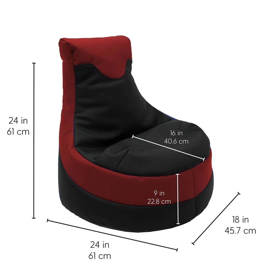 Factory Direct Partners SoftScape Little Gamer Bean Bag Chair for Kids, Comfy... - Image 2 of 4