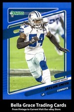 2021 Donruss Jaylon Smith #191 Dallas Cowboys Press Proof Blue NFL Football
