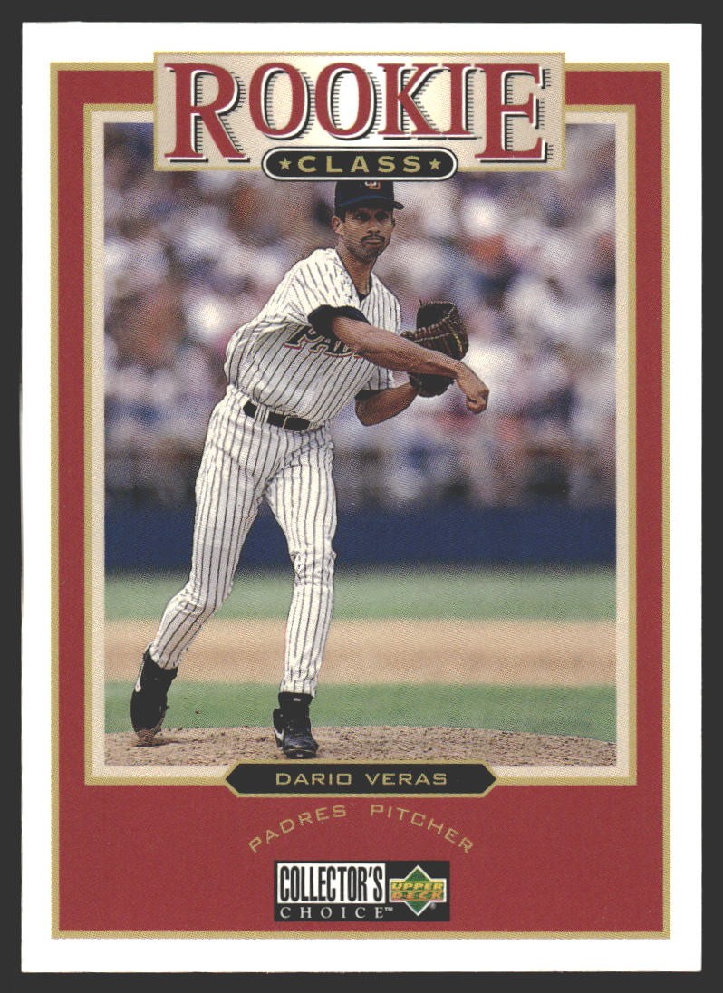 Dario Veras #23 1997 Collector's Choice San Diego PadresRC Rookie