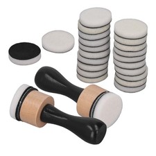 Ink Pads for Stamps, Scrapbooking Tools with 24 Replacement Foam Ink...