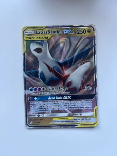 Pokémon TCG Latias And Latios Tag Team Gx 113/181 Good Condition/MP