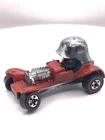 Hot Wheels Redline 1969 Red Baron Red w/ Black Interior Hong Kong