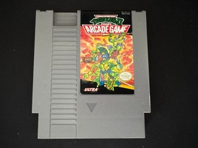 TMNT Teenage Mutant Ninja Turtles II the Arcade Game (NES) - with Manual + Case