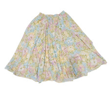 LIZSPORT PETITE M /Petite VTG 90s Skirt Maxi Length w Side Pockets Very Full