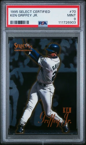 1995 Select Certified #70 Ken Griffey Jr. PSA 9 MINT