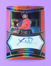 2025 Panini Select | *RED* SELECT SIGS AUTO #SIG-YC | YOELIN CESPEDES *(#/99)*