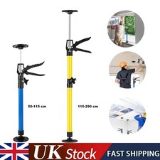 2x Ceiling Drywall Plasterboard Support Builder Easy Props 115-290cm / 50-115cm