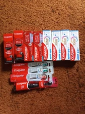 Lot of 12 Colgate Optic White Pro Series Total Toothpaste Toothbrush
