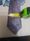 Dolcepunta Purple Lavender Paisley Tie — photo 2