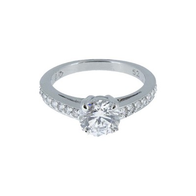 Swarovski Damen Attract Ring rund Größe 55 5032921