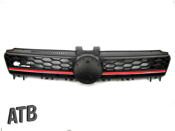KüHlergrill Grill KüHlergitter Gitter Waben FüR VW Golf GTI VII 7 Neu-image