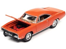 Johnny Lightning 1969 Dodge Charger Rt Orange 164 Jlsp206