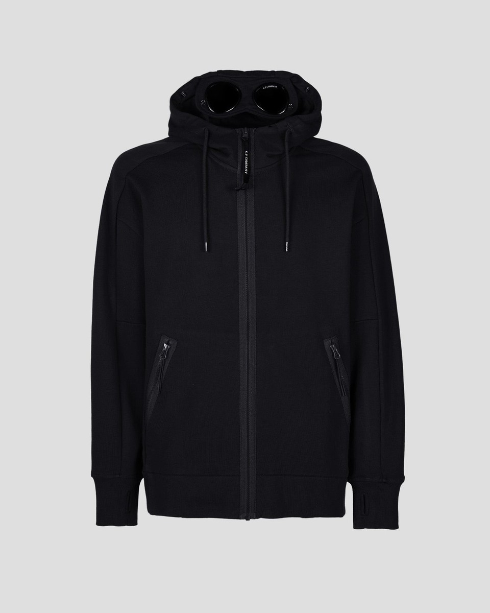 C.P. Company Diagonal Raised Fleece Zip Hoodie | eBay UK
