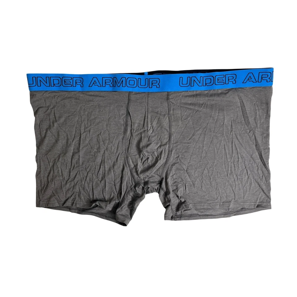 4-62 UNDER ARMOUR Ropa Interior Para Hombre Elastizada 6" Boxerjock 2-PK Ajustada HeatGear 5XL Foto 2 de 4