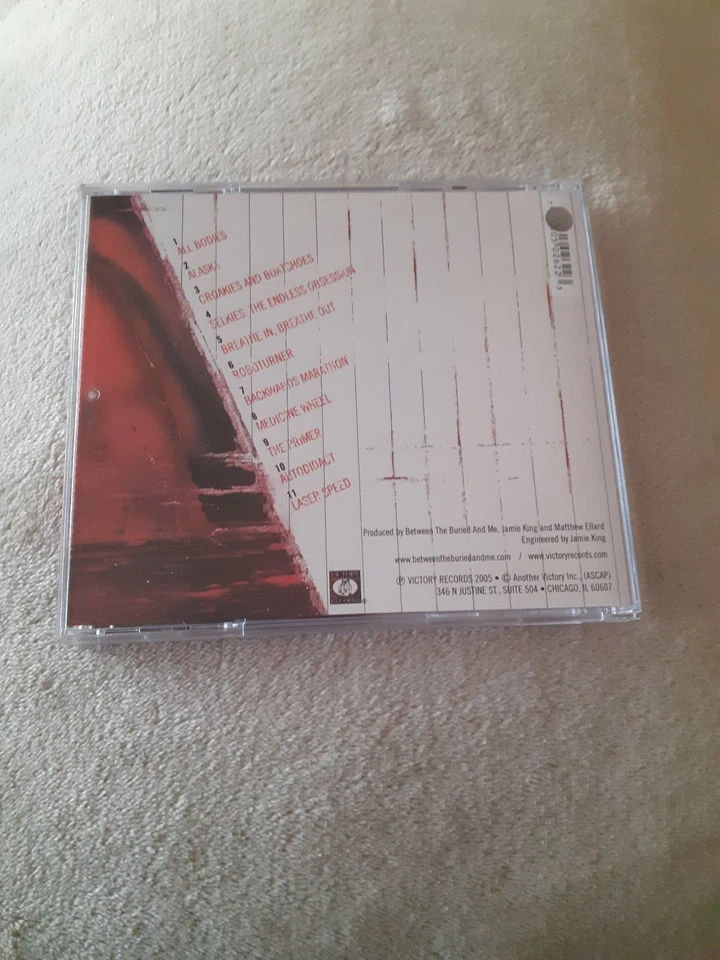 Between The Buried And Me ‎– Alaska CD 2005 RARITÄT Progessiv Metal, Metalcore - Bild 2 von 4
