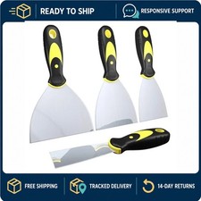 Stainless Steel Putty Knife Scraper Paint Tool 2 3 4 5 Inch FATCOOL