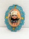 Liddle Kiddles Lucky Locket LORELEI Doll Mattel Blue With Orange Door white Hat
