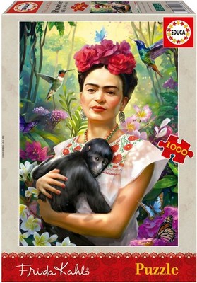 NEW Educa Jigsaw Puzzle 1000 Pieces 14+ Ages The Garden Of Life, Frida Kahlo