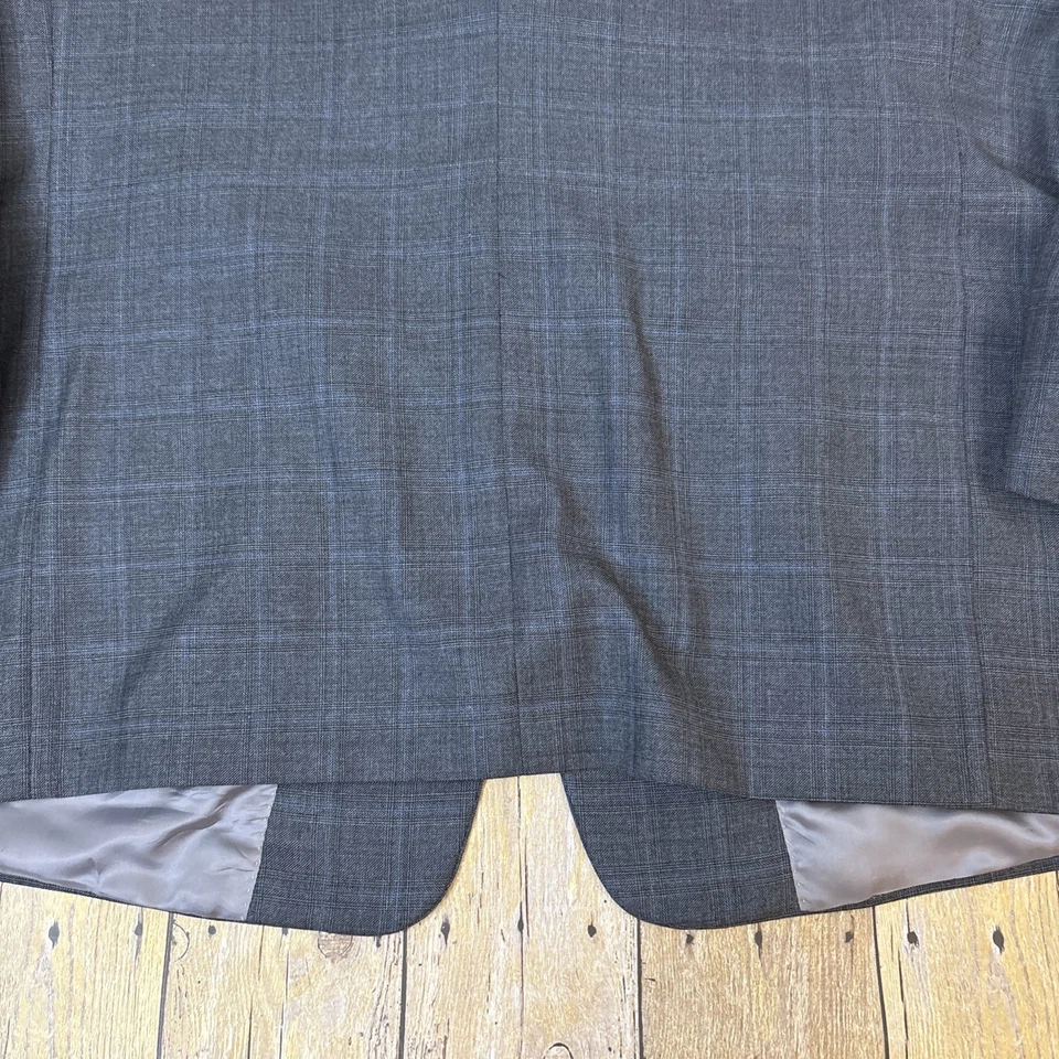 Abrigo deportivo blazer Hart Schaffner Marx espiga tweed 46S 42W 22I Foto 4 de 4